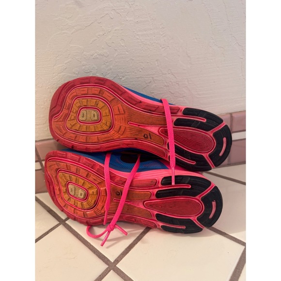Nike LunarLon Running Shoes Blue Pink Women's Sneakers Athletic - Picture 7 of 8